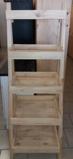 Bookshelf - Utility stand with sides